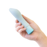 Oh My Gem By Blush® | Ardor: 5.5 Inch Warming G Spot Stimulation Vibrator in Aquamarine with Powerful RumboTech™ Technology